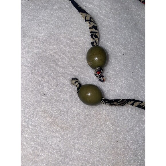 La Rok Silk Halter top Tank Bead Tie S hippie indie lace gypsy boho sexy - Picture 10 of 11